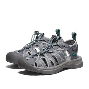 Women’s KEEN Whisper Hiking Sandals Shoes Gray Size 10